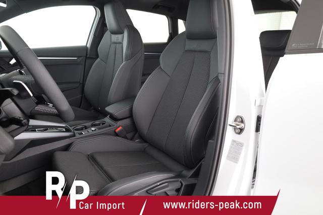 Audi S3 2.0 TFSI quattro Sportback quattro, Pano, 19-Zoll, Matrix, Optik schwarz, Kamera, el. Klappe, 4-J Garantie 
