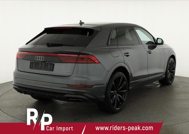 Audi Q8 - 50 TDI quattro qu S-LINE, Luft, Pano, B&O, 23-Zoll, AHK, Leder, AreaView, Optik schwarz