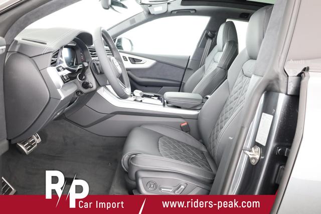Audi Q8 50 TDI quattro qu S-LINE, Luft, Pano, B&O, 23-Zoll, AHK, Leder, AreaView, Optik schwarz 