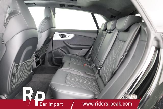 Audi Q8 50 TDI quattro qu S-LINE, Standheizung, HuD, Luft, Pano, B&O, 23-Zoll, AHK, Leder, AreaView, Optik schwarz 