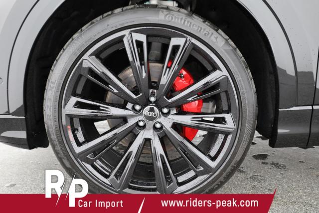 Audi Q8 50 TDI quattro qu S-LINE, Standheizung, HuD, Luft, Pano, B&O, 23-Zoll, AHK, Leder, AreaView, Optik schwarz 