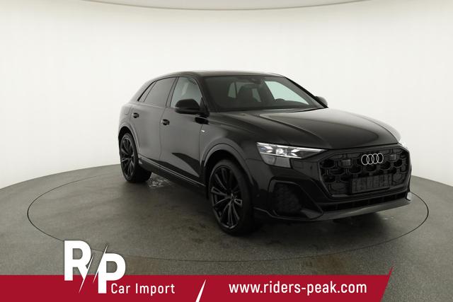 Audi Q8 50 TDI quattro qu S-LINE, Standheizung, HuD, Luft, Pano, B&O, 23-Zoll, AHK, Leder, AreaView, Optik schwarz 