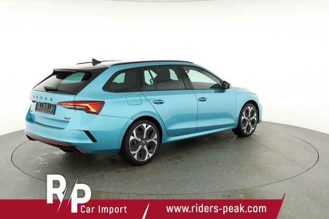 Skoda Octavia Combi RS 2.0 TSI DSG, Sonderlackierung, AHK, Pano,19 Zoll, Canton, el. Klappe, Navi, Matrix, sofort 