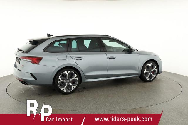 Skoda Octavia Combi RS 2.0 TSI DSG, Sonderlackierung, AHK, 19 Zoll, Canton, el. Klappe, Navi, Matrix, sofort 