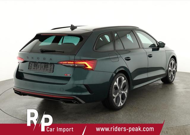 Skoda Octavia Combi RS 2.0 TSI DSG, Sonderlackierung, AHK, 19 Zoll, Canton, el. Klappe, Navi, Matrix, sofort 