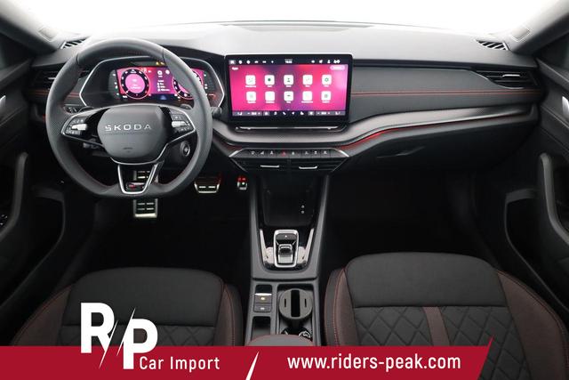 Skoda Octavia Combi RS 2.0 TSI DSG, Sonderlackierung, AHK, 19 Zoll, Canton, el. Klappe, Navi, Matrix, sofort 