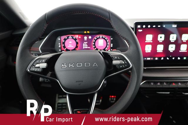 Skoda Octavia Combi RS 2.0 TSI DSG, Sonderlackierung, AHK, 19 Zoll, Canton, el. Klappe, Navi, Matrix, sofort 