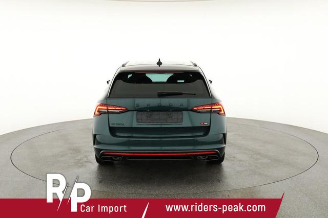 Skoda Octavia Combi RS 2.0 TSI DSG, Sonderlackierung, AHK, 19 Zoll, Canton, el. Klappe, Navi, Matrix, sofort 