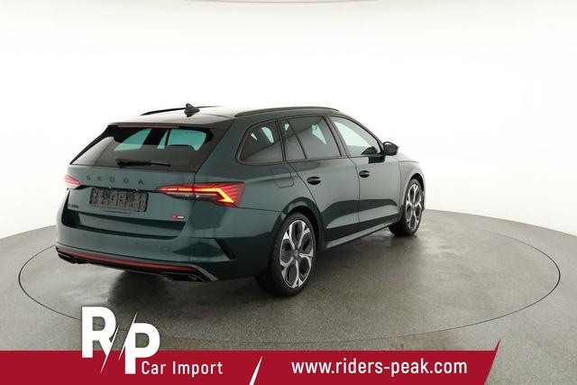 Skoda Octavia Combi RS 2.0 TSI DSG, Sonderlackierung, AHK, 19 Zoll, Canton, el. Klappe, Navi, Matrix, sofort 