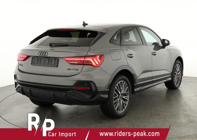 Audi Q3 Sportback 45 TFSI quattro S line qu S-LINE, AHK, 19-Zoll, Optik schwarz, Navi, Kamera, el. Klappe 