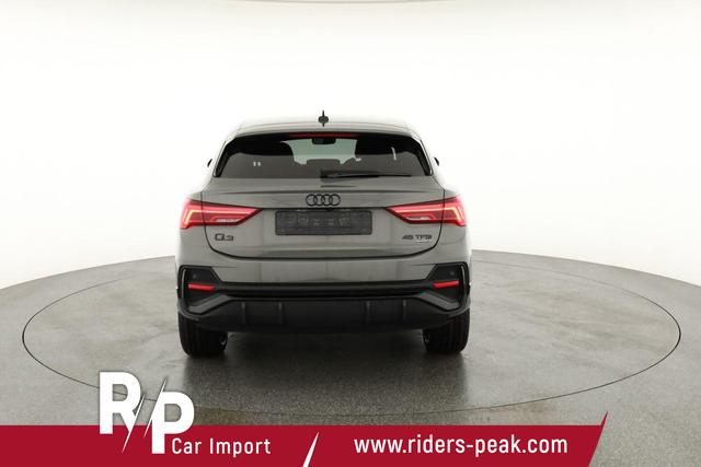 Audi Q3 Sportback 45 TFSI quattro S line qu S-LINE, AHK, 19-Zoll, Optik schwarz, Navi, Kamera, el. Klappe 