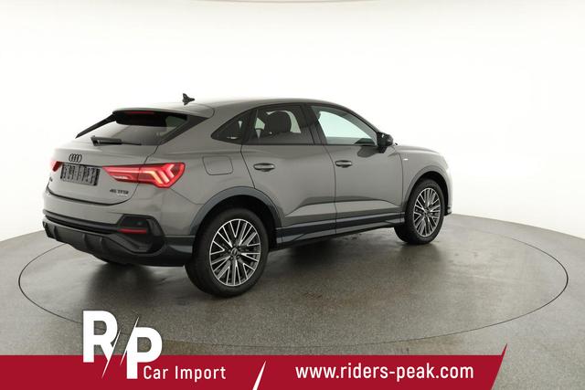 Audi Q3 Sportback 45 TFSI quattro S line qu S-LINE, AHK, 19-Zoll, Optik schwarz, Navi, Kamera, el. Klappe 