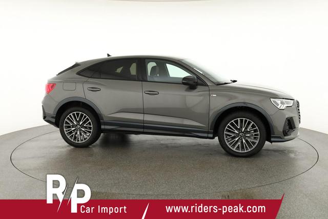 Audi Q3 Sportback 45 TFSI quattro S line qu S-LINE, AHK, 19-Zoll, Optik schwarz, Navi, Kamera, el. Klappe 