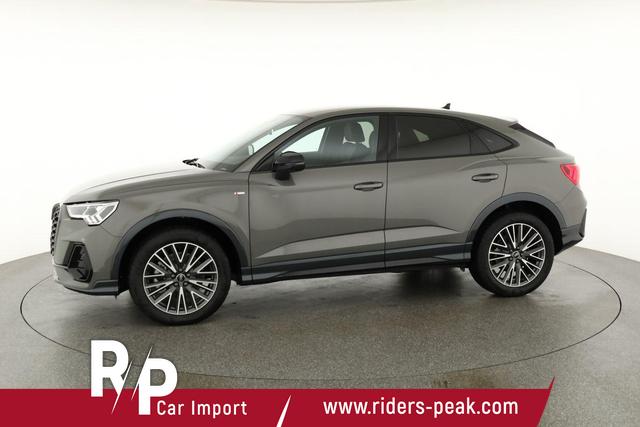 Audi Q3 Sportback 45 TFSI quattro S line qu S-LINE, AHK, 19-Zoll, Optik schwarz, Navi, Kamera, el. Klappe 