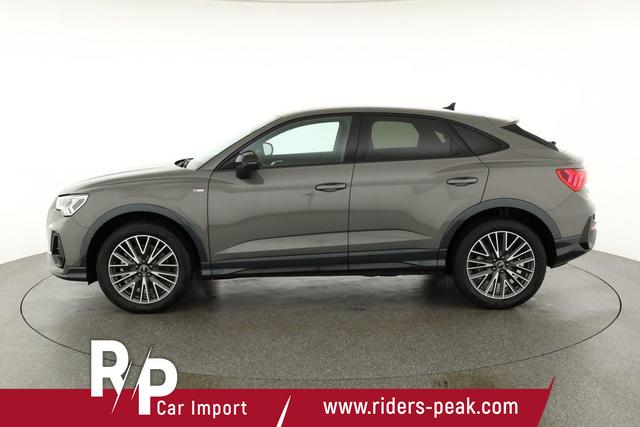 Audi Q3 Sportback 45 TFSI quattro S line qu S-LINE, AHK, 19-Zoll, Optik schwarz, Navi, Kamera, el. Klappe 