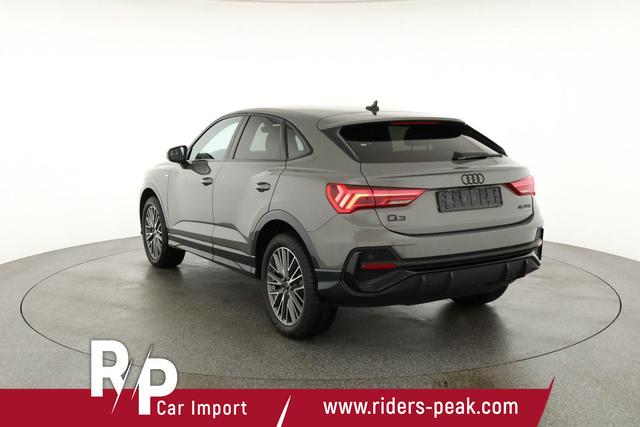 Audi Q3 Sportback 45 TFSI quattro S line qu S-LINE, AHK, 19-Zoll, Optik schwarz, Navi, Kamera, el. Klappe 