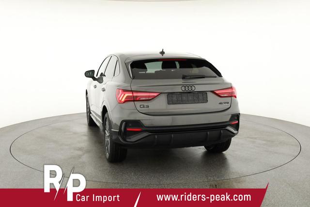 Audi Q3 Sportback 45 TFSI quattro S line qu S-LINE, AHK, 19-Zoll, Optik schwarz, Navi, Kamera, el. Klappe 