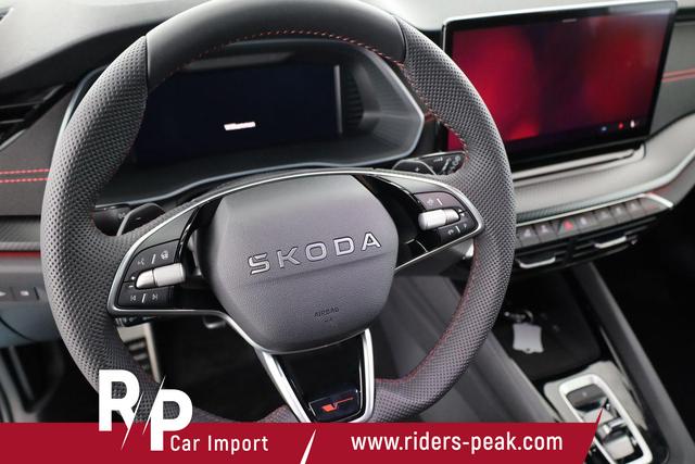 Skoda Octavia Combi RS 2.0 TSI DSG, Sonderlackierung, AHK, 19 Zoll, Canton, el. Klappe, Navi, Matrix, sofort 