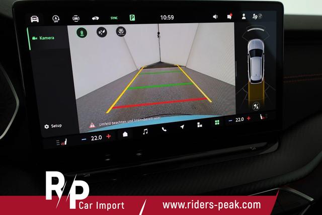 Skoda Octavia Combi RS 2.0 TSI DSG, Sonderlackierung, AHK, 19 Zoll, Canton, el. Klappe, Navi, Matrix, sofort 