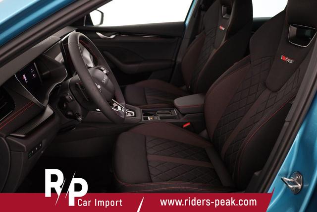 Skoda Octavia Combi RS 2.0 TSI DSG, Sonderlackierung, AHK, 19 Zoll, Canton, el. Klappe, Navi, Matrix, sofort 