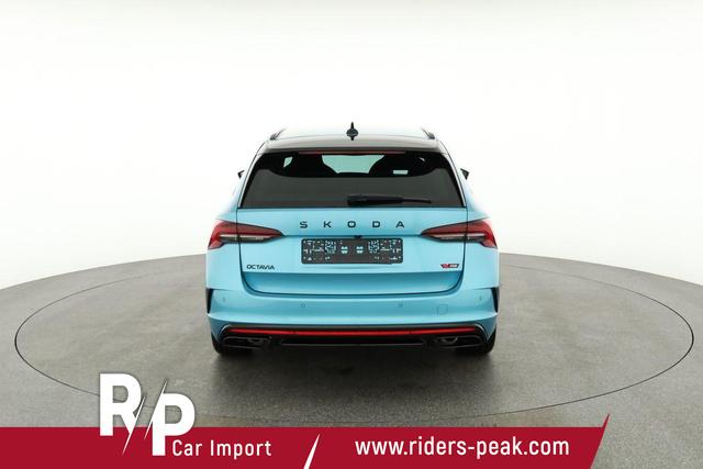 Skoda Octavia Combi RS 2.0 TSI DSG, Sonderlackierung, AHK, 19 Zoll, Canton, el. Klappe, Navi, Matrix, sofort 
