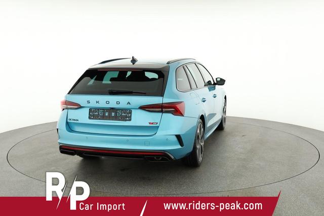 Skoda Octavia Combi RS 2.0 TSI DSG, Sonderlackierung, AHK, 19 Zoll, Canton, el. Klappe, Navi, Matrix, sofort 