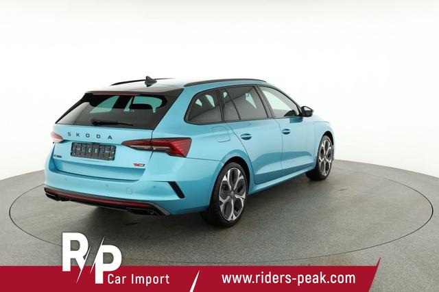 Skoda Octavia Combi RS 2.0 TSI DSG, Sonderlackierung, AHK, 19 Zoll, Canton, el. Klappe, Navi, Matrix, sofort 