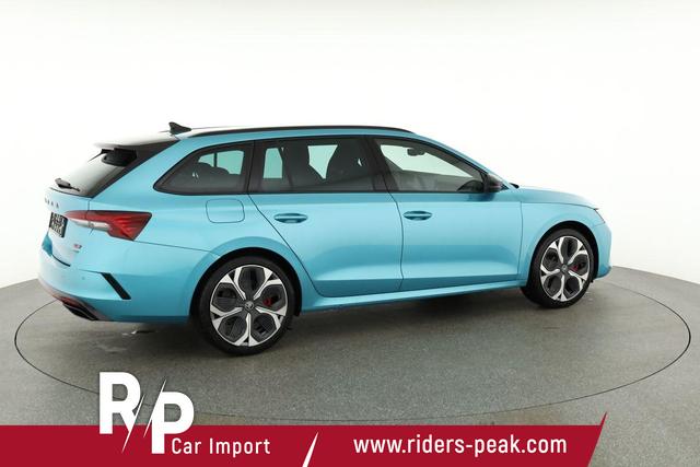 Skoda Octavia Combi RS 2.0 TSI DSG, Sonderlackierung, AHK, 19 Zoll, Canton, el. Klappe, Navi, Matrix, sofort 