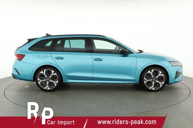 Skoda Octavia Combi RS 2.0 TSI DSG, Sonderlackierung, AHK, 19 Zoll, Canton, el. Klappe, Navi, Matrix, sofort 