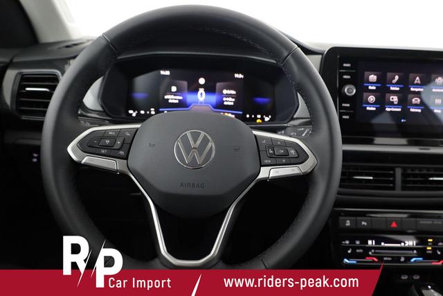 Volkswagen T-Cross 1.5 TSI 110 kW Life DSG Life, AHK, IQ.Light, ACC, Side, Kamera, 17-Zoll, Winterpaket 