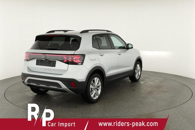 Volkswagen T-Cross 1.5 TSI 110 kW Life DSG Life, AHK, IQ.Light, ACC, Side, Kamera, 17-Zoll, Winterpaket 