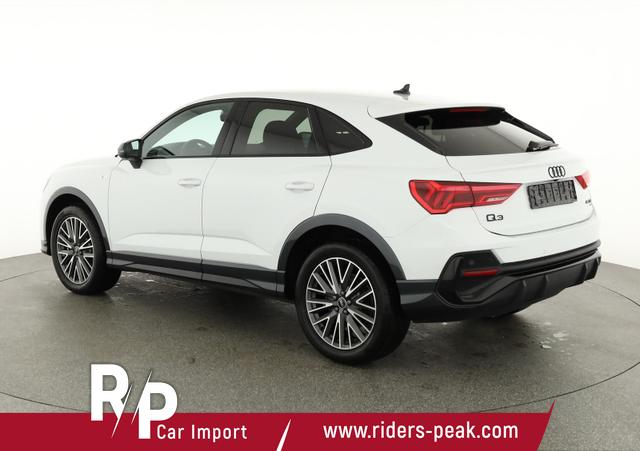 Audi Q3 Sportback 45 TFSI quattro S line qu S-LINE, AHK, 19-Zoll, Optik schwarz, Navi, Kamera, el. Klappe 