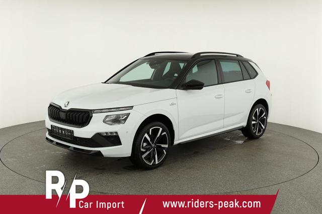 Skoda Kamiq Monte Carlo 1.5 TSI Carlo, Matrix, AHK, 18-Zoll, Pano, Navi, el. Klappe, 5 J.-Garantie 