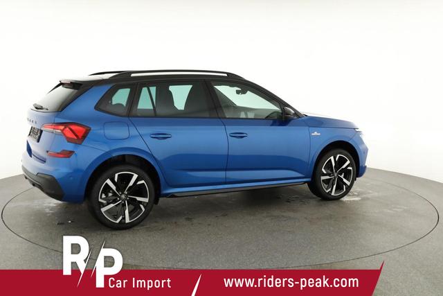 Skoda Kamiq Monte Carlo 1.5 TSI DSG Carlo, Matrix, AHK, 18-Zoll, Pano, Navi, Side, 5 J.-Garantie 