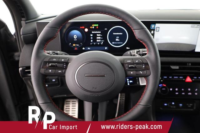 Hyundai TUCSON N Line 2WD 1.6 T-GDI DCT N-LINE, Navi, AreaView, Side, Winter, el. Klappe, 19-Zoll, Teilleder 