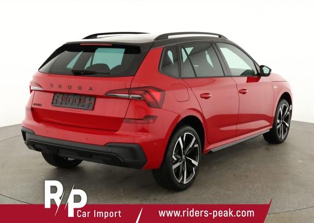 Skoda Kamiq Monte Carlo 1.5 TSI Carlo, Matrix, AHK, 18-Zoll, Pano, Navi, el. Klappe, 5 J.-Garantie 