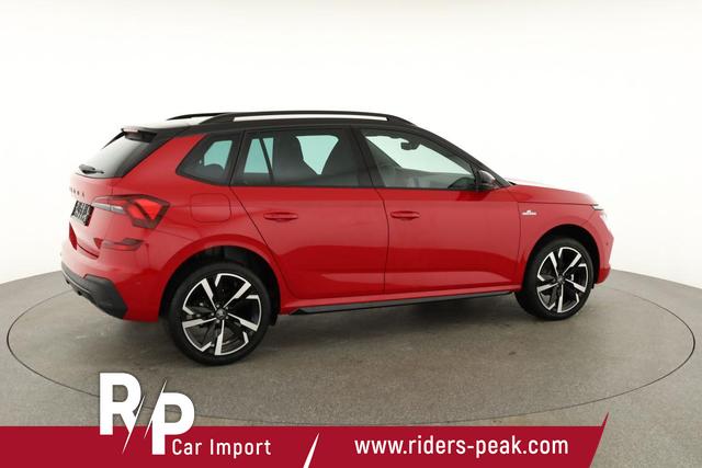 Skoda Kamiq Monte Carlo 1.5 TSI Carlo, Matrix, AHK, 18-Zoll, Pano, Navi, el. Klappe, 5 J.-Garantie 