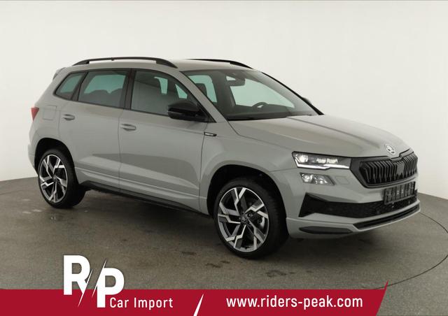 Skoda Karoq Sportline 1.5 TSI DSG Sportline, AHK, Navi, Matrix, Side, el. Klappe, Winter, 5 J.-Garantie, 19-Zoll 