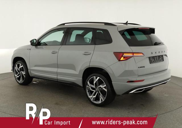 Skoda Karoq Sportline 1.5 TSI DSG Sportline, AHK, Navi, Matrix, Side, el. Klappe, Winter, 5 J.-Garantie, 19-Zoll 