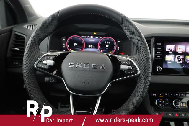Skoda Karoq Sportline 1.5 TSI DSG Sportline, AHK, Navi, Matrix, Side, el. Klappe, Winter, 5 J.-Garantie, 19-Zoll 