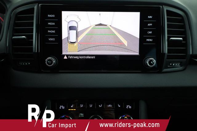 Skoda Karoq Sportline 1.5 TSI DSG Sportline, AHK, Navi, Matrix, Side, el. Klappe, Winter, 5 J.-Garantie, 19-Zoll 