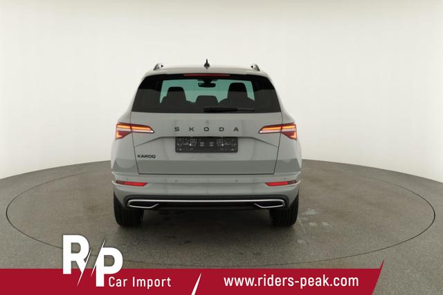 Skoda Karoq Sportline 1.5 TSI DSG Sportline, AHK, Navi, Matrix, Side, el. Klappe, Winter, 5 J.-Garantie, 19-Zoll 