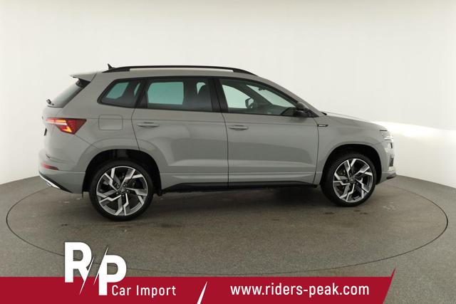 Skoda Karoq Sportline 1.5 TSI DSG Sportline, AHK, Navi, Matrix, Side, el. Klappe, Winter, 5 J.-Garantie, 19-Zoll 