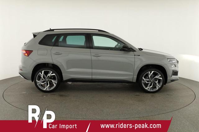 Skoda Karoq Sportline 1.5 TSI DSG Sportline, AHK, Navi, Matrix, Side, el. Klappe, Winter, 5 J.-Garantie, 19-Zoll 