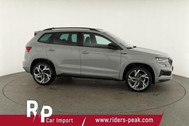 Skoda Karoq Sportline 1.5 TSI DSG Sportline, AHK, Navi, Matrix, Side, el. Klappe, Winter, 5 J.-Garantie, 19-Zoll 