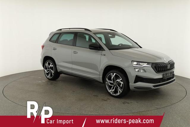 Skoda Karoq Sportline 1.5 TSI DSG Sportline, AHK, Navi, Matrix, Side, el. Klappe, Winter, 5 J.-Garantie, 19-Zoll 