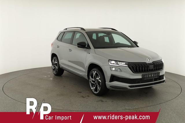Skoda Karoq Sportline 1.5 TSI DSG Sportline, AHK, Navi, Matrix, Side, el. Klappe, Winter, 5 J.-Garantie, 19-Zoll 