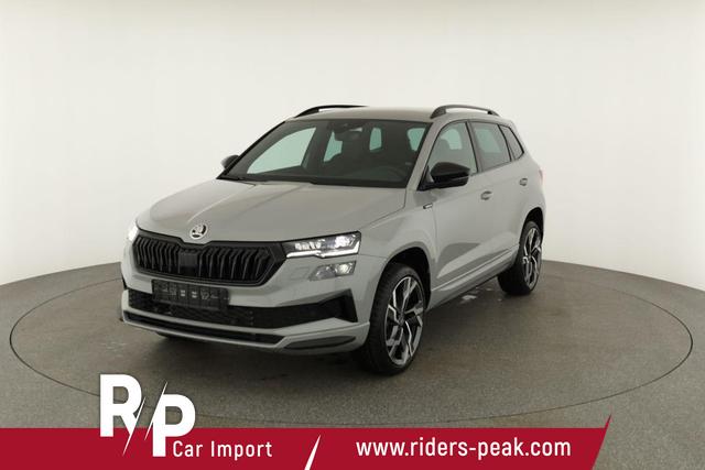 Skoda Karoq Sportline 1.5 TSI DSG Sportline, AHK, Navi, Matrix, Side, el. Klappe, Winter, 5 J.-Garantie, 19-Zoll 