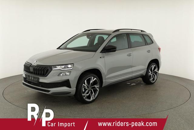 Skoda Karoq Sportline 1.5 TSI DSG Sportline, AHK, Navi, Matrix, Side, el. Klappe, Winter, 5 J.-Garantie, 19-Zoll 