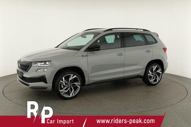 Skoda Karoq Sportline 1.5 TSI DSG Sportline, AHK, Navi, Matrix, Side, el. Klappe, Winter, 5 J.-Garantie, 19-Zoll 